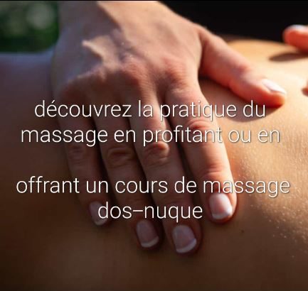 Atelier massage dos-nuque pour tous